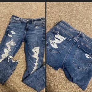 Women’s American Eagle high-waisted next level stretch jeggings size 10